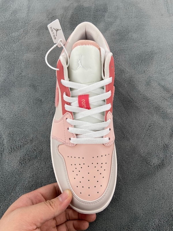 Coco Shoes Jordan 1 Low SE Mighty Swooshers Pink DM5443-666 - Cocoshoesvip.net