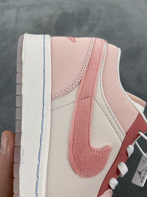Coco Shoes Jordan 1 Low SE Mighty Swooshers Pink DM5443-666 - Cocoshoesvip.net