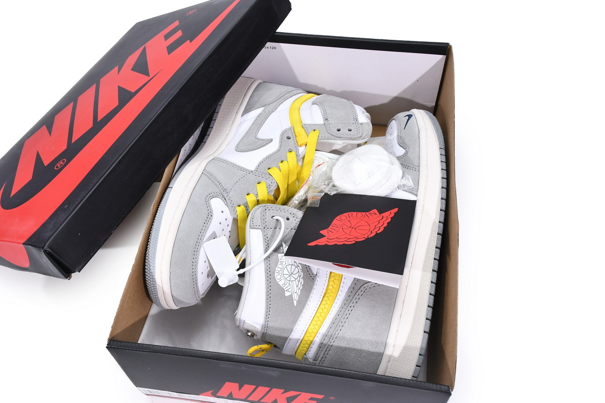 Coco Shoes Jordan 1 Retro High Switch Light Smoke CW6576-100 - Cocoshoesvip.net