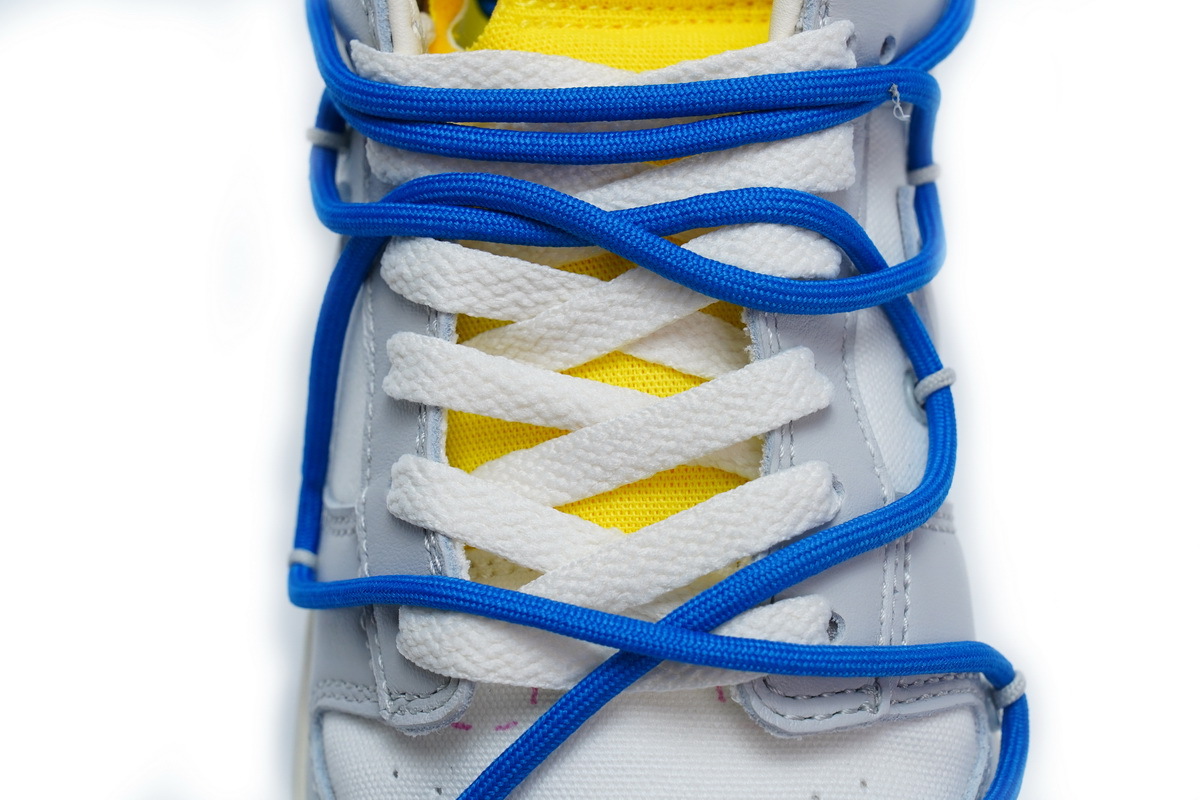 Coco Shoes Nike Dunk Low Off-White Lot 10 DM1602-112 - Cocoshoesvip.net