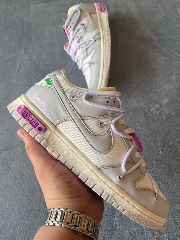 Coco Shoes Nike Dunk Low Off-White Lot 3 DM1602-118 - Cocoshoesvip.net