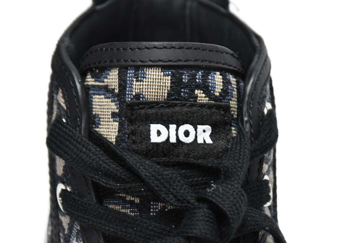 Coco Shoes Dior B28 High Black Beige 3SH131ZJW-H961 - Cocoshoesvip.net