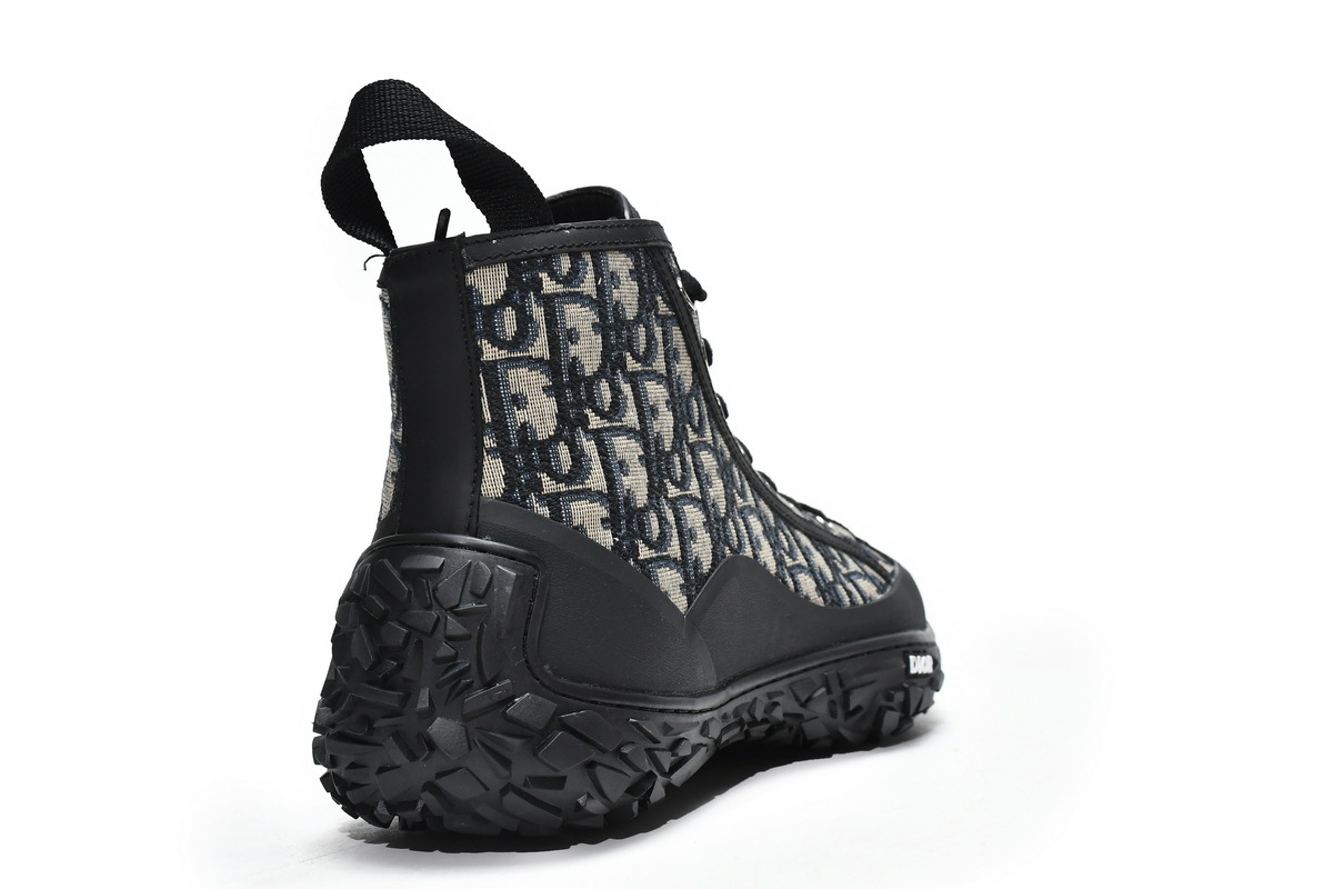 Coco Shoes Dior B28 High Black Beige 3SH131ZJW-H961 - Cocoshoesvip.net