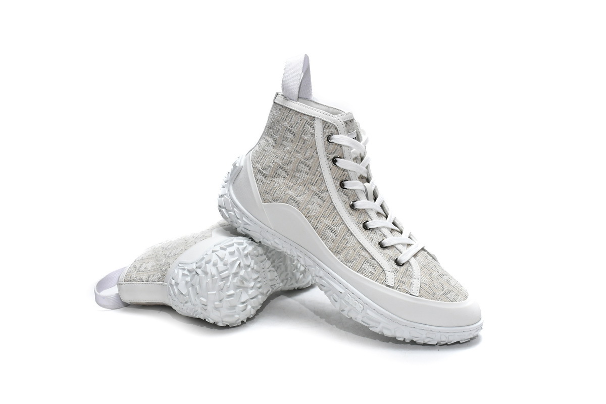 Coco Shoes Dior B28 High White 3SH131ZJW-H060 - Cocoshoesvip.net