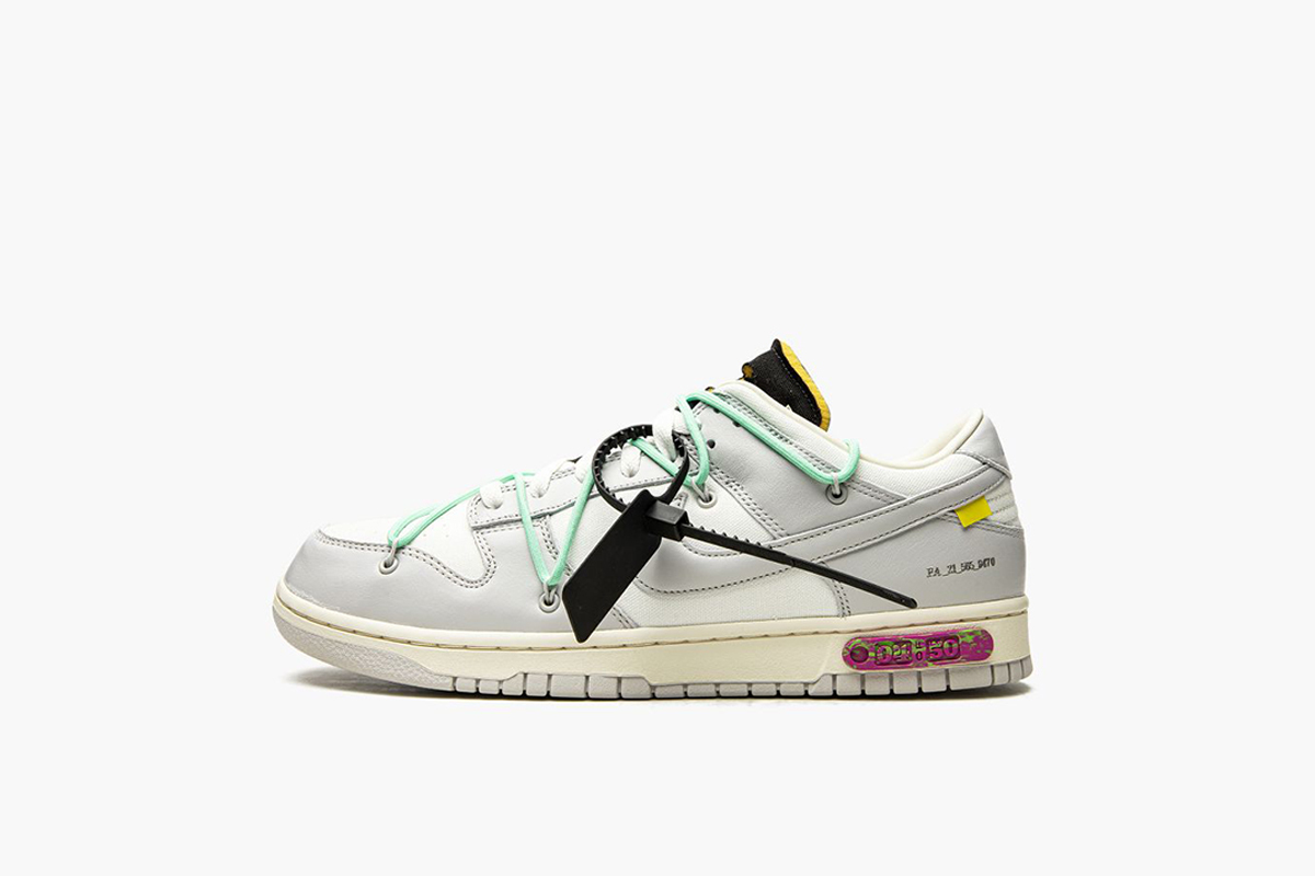 Coco Shoes Nike Dunk Low Off-White Lot 4 DM1602-114 - Cocoshoesvip.net
