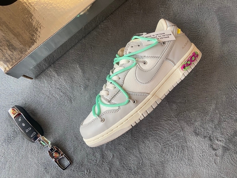 Coco Shoes Nike Dunk Low Off-White Lot 4 DM1602-114 - Cocoshoesvip.net