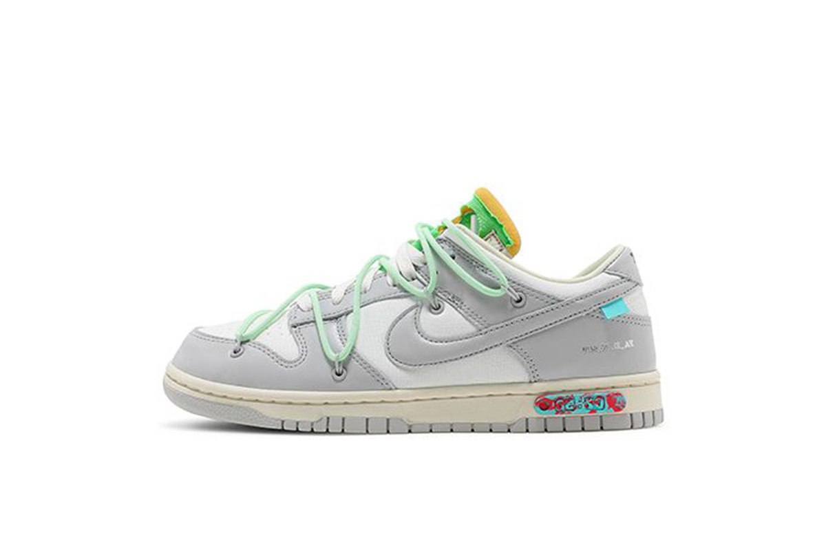 Coco Shoes Nike Dunk Low Off-White Lot 7 DM1602-108 - Cocoshoesvip.net