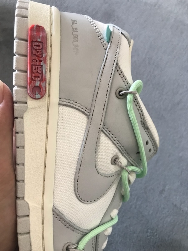 Coco Shoes Nike Dunk Low Off-White Lot 7 DM1602-108 - Cocoshoesvip.net