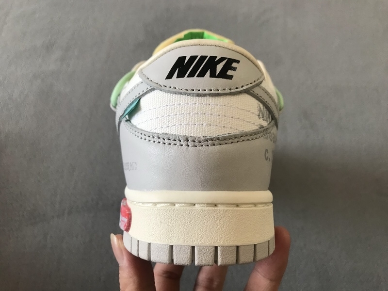Coco Shoes Nike Dunk Low Off-White Lot 7 DM1602-108 - Cocoshoesvip.net