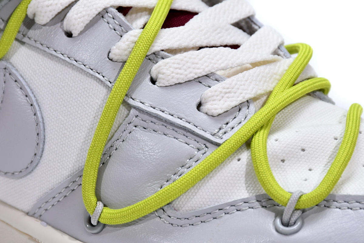 Coco Shoes Nike Dunk Low Off-White Lot 8 DM1602-106 - Cocoshoesvip.net