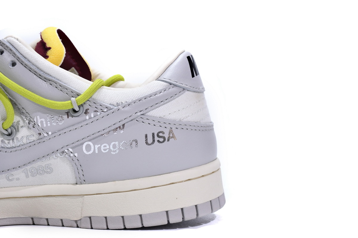 Coco Shoes Nike Dunk Low Off-White Lot 8 DM1602-106 - Cocoshoesvip.net