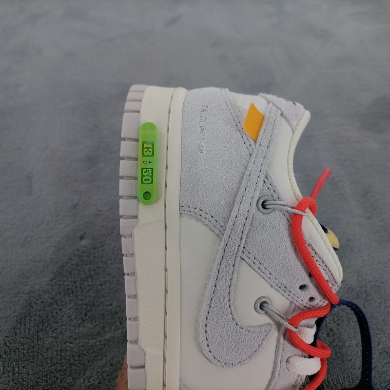 Coco Shoes Nike Dunk Low Off-White Lot 13 DJ0950-110 - Cocoshoesvip.net