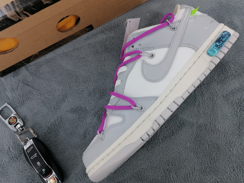 Coco Shoes Nike Dunk Low Off-White Lot 45 DM1602-101 - Cocoshoesvip.net