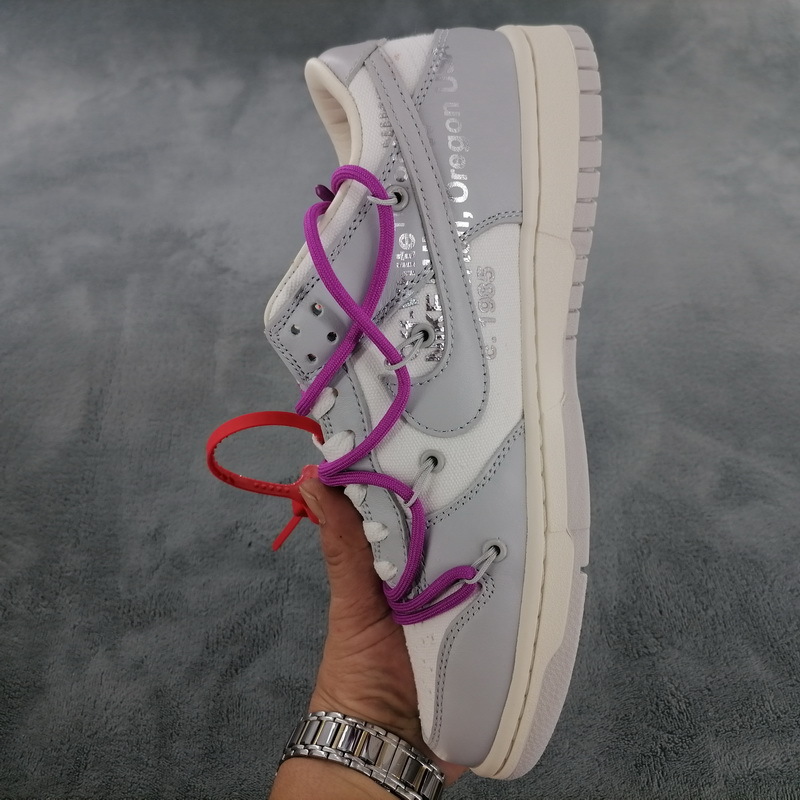 Coco Shoes Nike Dunk Low Off-White Lot 45 DM1602-101 - Cocoshoesvip.net