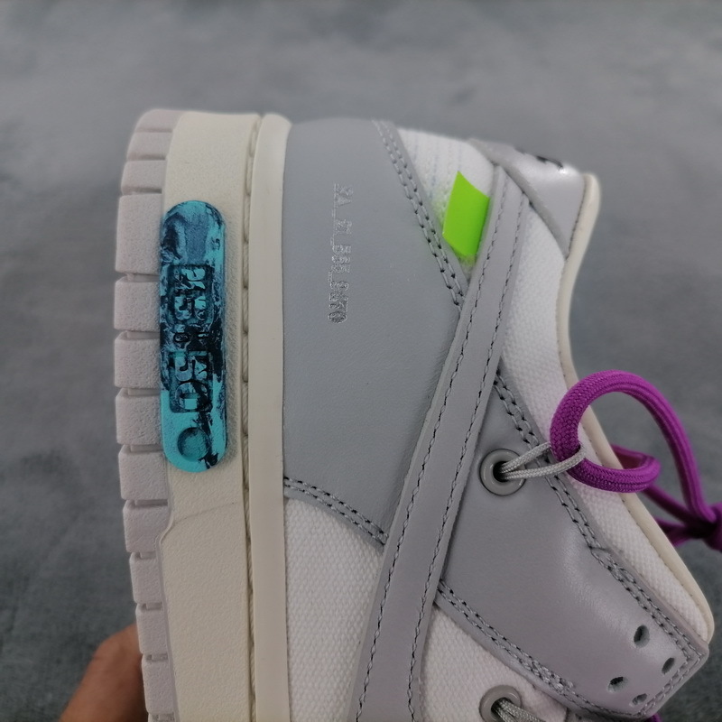 Coco Shoes Nike Dunk Low Off-White Lot 45 DM1602-101 - Cocoshoesvip.net