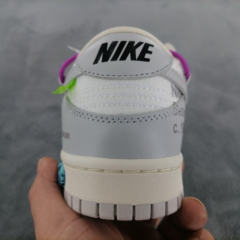 Coco Shoes Nike Dunk Low Off-White Lot 45 DM1602-101 - Cocoshoesvip.net