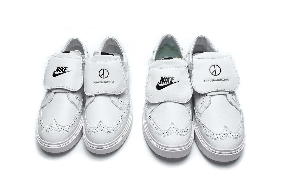 Coco Shoes Nike Kwondo 1 G-Dragon Peaceminusone Triple White DH2482-100 - Cocoshoesvip.net
