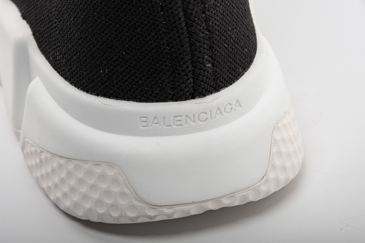 Coco Shoes Balenciaga Speed Trainer Black White (2016) 458653-W05G0-1000 - Cocoshoesvip.net
