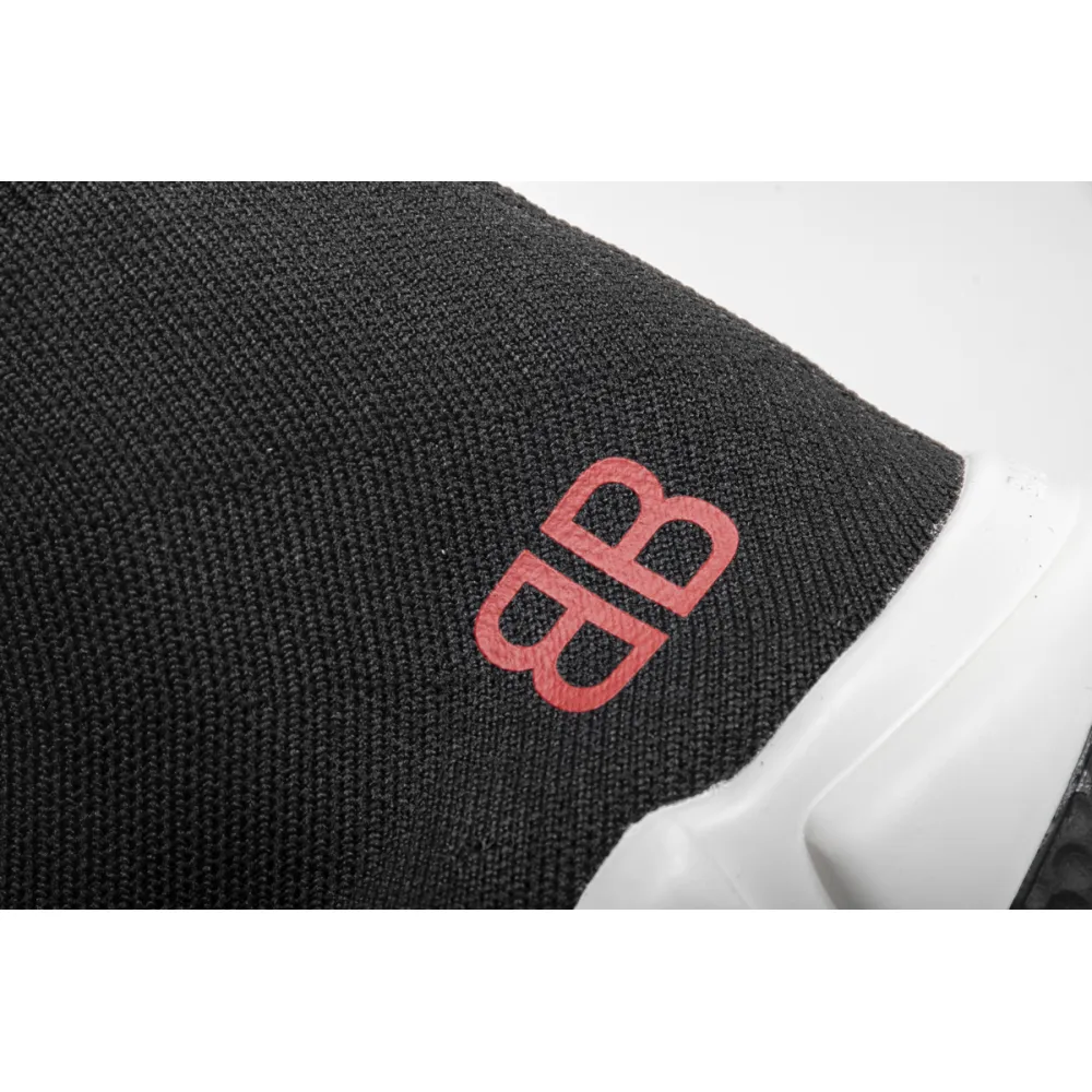 Coco Shoes Balenciaga Speed Sock Slip-On Black (Red Logo) 530353 W05GB 1000 - Cocoshoesvip.net