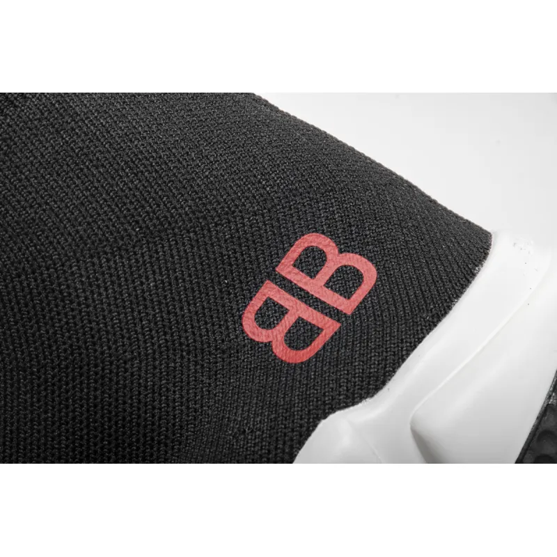 Coco Shoes Balenciaga Speed Sock Slip-On Black (Red Logo) 530353 W05GB 1000 - Cocoshoesvip.net