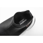 Coco Shoes Balenciaga Speed Sock Slip-On Black (Red Logo) 530353 W05GB 1000 - Cocoshoesvip.net