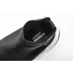 Coco Shoes Balenciaga Speed Sock Slip-On Black (Red Logo) 530353 W05GB 1000 - Cocoshoesvip.net