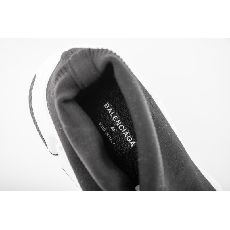 Coco Shoes Balenciaga Speed Recycled Black White 587280W2DBQ1015 - Cocoshoesvip.net