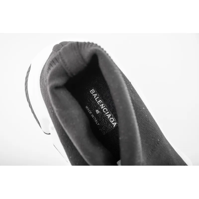 Coco Shoes Balenciaga Speed Recycled Black White 587280W2DBQ1015 - Cocoshoesvip.net
