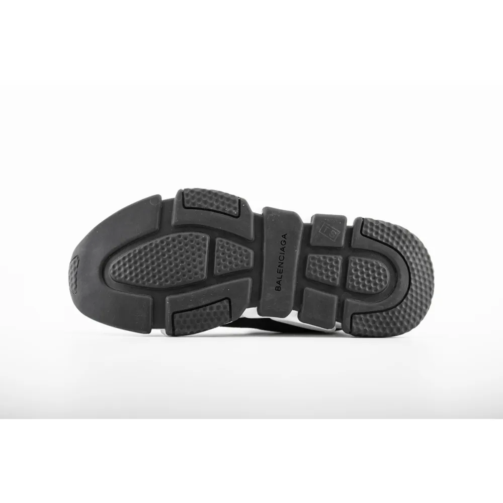 Coco Shoes Balenciaga Speed Recycled Black White 587280W2DBQ1015 - Cocoshoesvip.net
