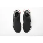 Coco Shoes Balenciaga Speed Trainer Black Red 530351 W05G0 1000 - Cocoshoesvip.net