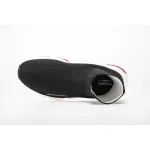 Coco Shoes Balenciaga Speed Trainer Black Red 530351 W05G0 1000 - Cocoshoesvip.net