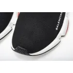 Coco Shoes Balenciaga Speed Trainer Black Red 530351 W05G0 1000 - Cocoshoesvip.net