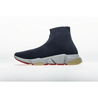 Balenciaga Speed Trainer Navy 01