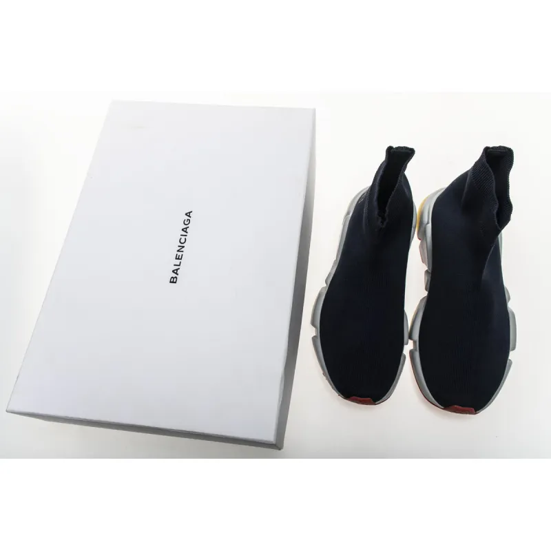 Coco Shoes Balenciaga Speed Trainer Navy - Cocoshoesvip.net