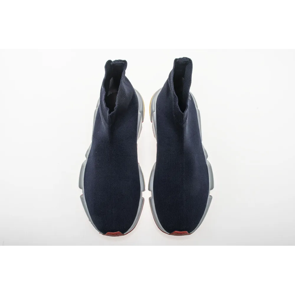 Coco Shoes Balenciaga Speed Trainer Navy - Cocoshoesvip.net