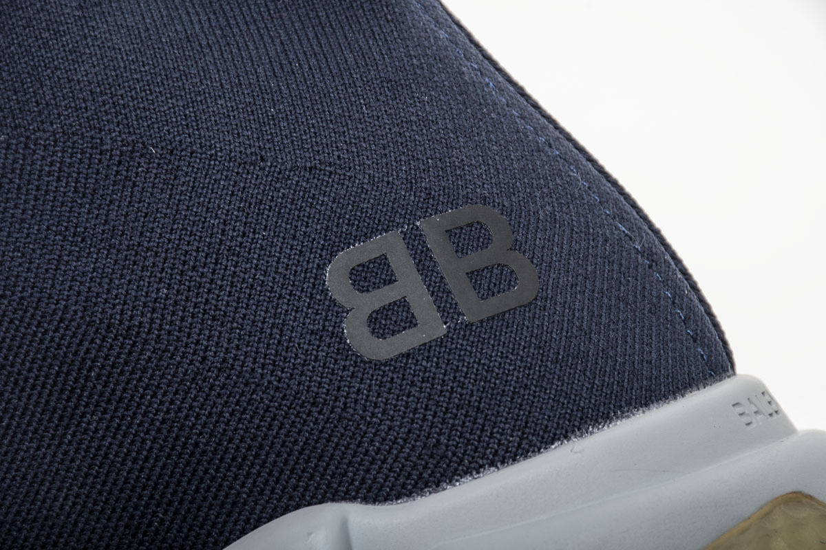 Coco Shoes Balenciaga Speed Trainer Navy - Cocoshoesvip.net