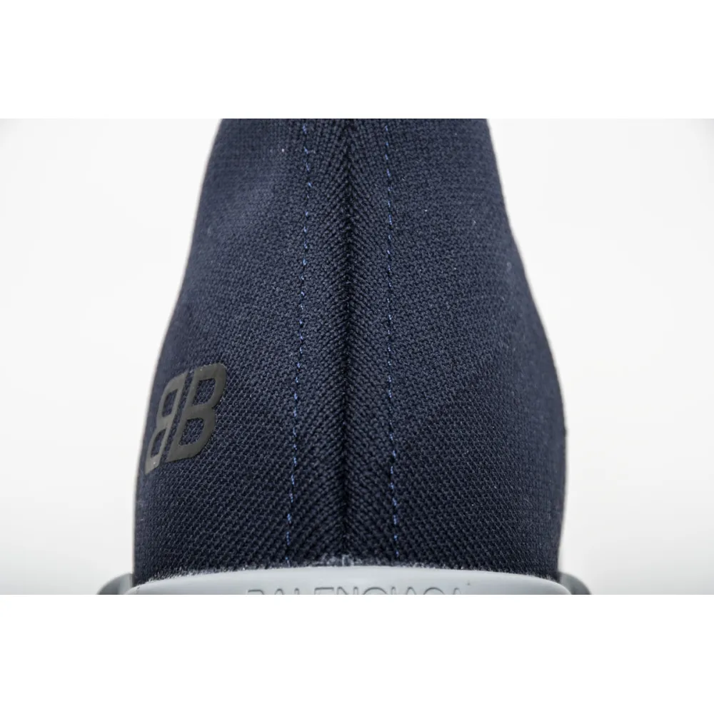 Coco Shoes Balenciaga Speed Trainer Navy - Cocoshoesvip.net