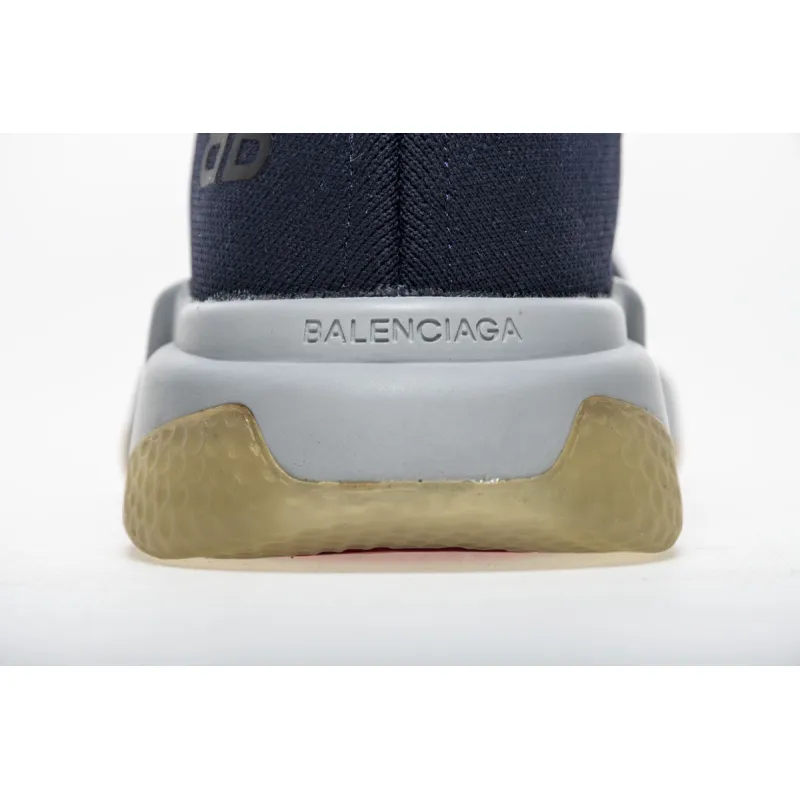 Coco Shoes Balenciaga Speed Trainer Navy - Cocoshoesvip.net