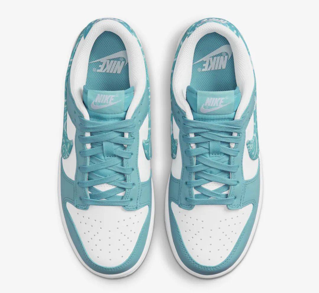 Coco Shoes Nike Dunk Low Essential Paisley Pack Worn Blue DH4401-101 - Cocoshoesvip.net