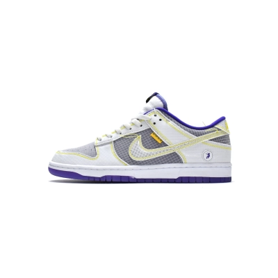 Nike Dunk Low Union Passport Pack Grey Purple DJ9649-500 01