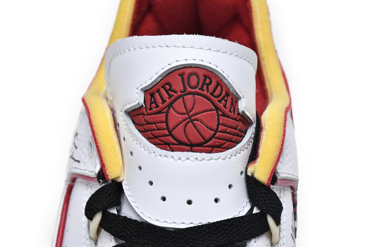 Coco Shoes Jordan 2 Retro Low SP Off-White White Red DJ4375-106 - Cocoshoesvip.net