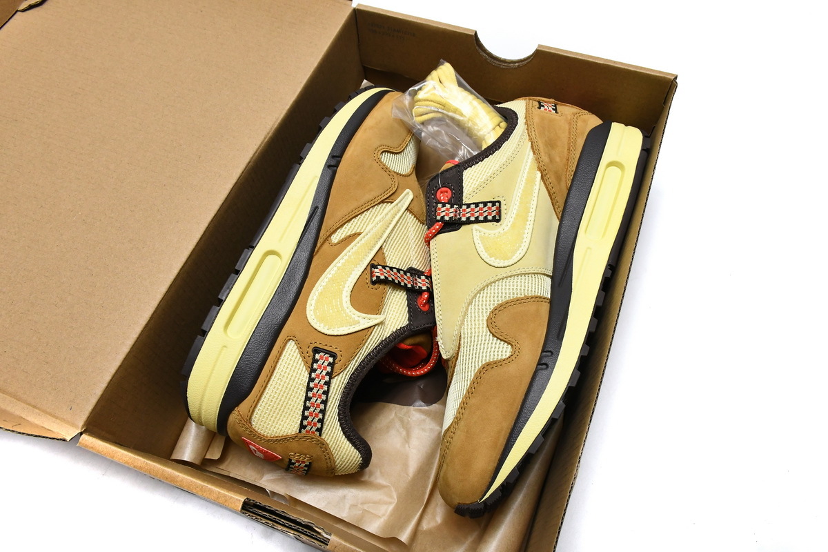 Coco Shoes Travis Scott x Nike Air Max 1 Wheat DO9392-701 - Cocoshoesvip.net