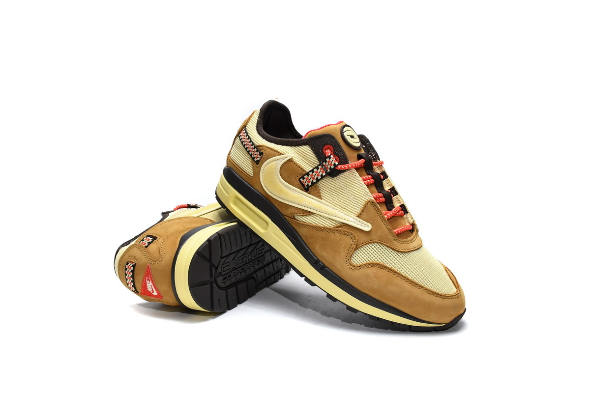Coco Shoes Travis Scott x Nike Air Max 1 Wheat DO9392-701 - Cocoshoesvip.net