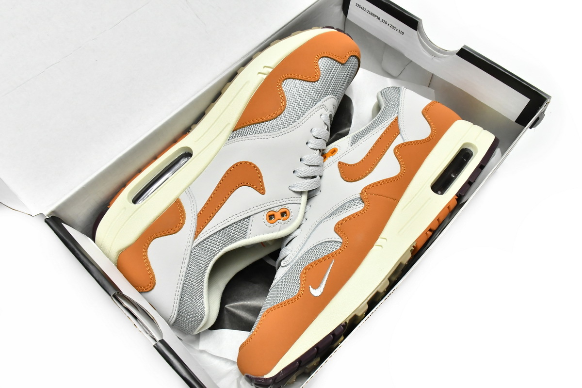 Coco Shoes Nike Air Max 1 Patta Waves Monarch (without Bracelet) DH1348-001 - Cocoshoesvip.net