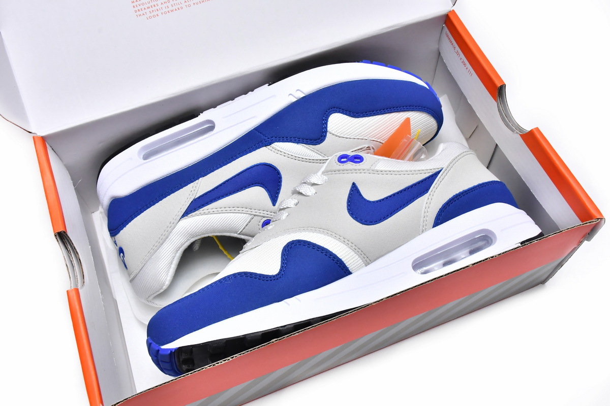 Coco Shoes Nike Air Max 1 Anniversary Royal (2017 Restock Pair) 908375-102 - Cocoshoesvip.net