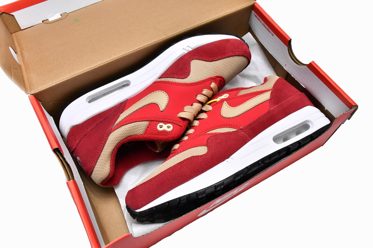Coco Shoes Nike Air Max 1 Curry Pack (Red) 908366-600 - Cocoshoesvip.net
