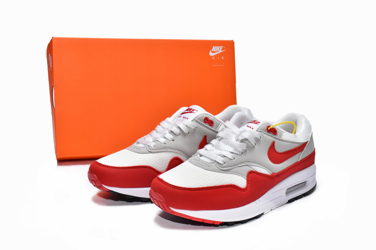Coco Shoes Nike Air Max 1 Anniversary Red (2017/2018 Restock Pair) 908375-103 - Cocoshoesvip.net