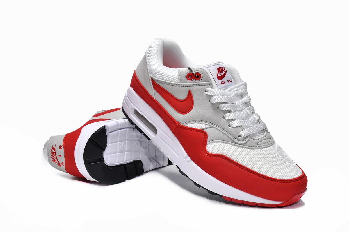 Coco Shoes Nike Air Max 1 Anniversary Red (2017/2018 Restock Pair) 908375-103 - Cocoshoesvip.net