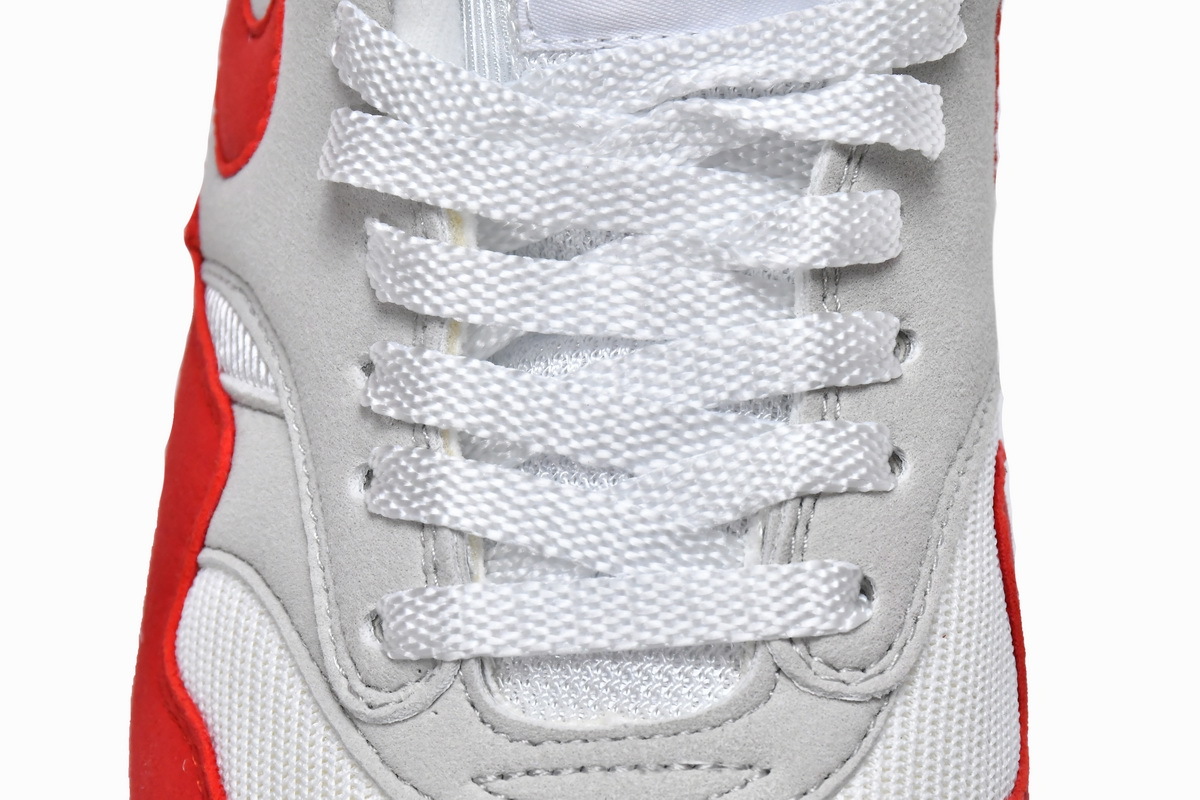 Coco Shoes Nike Air Max 1 Anniversary Red (2017/2018 Restock Pair) 908375-103 - Cocoshoesvip.net