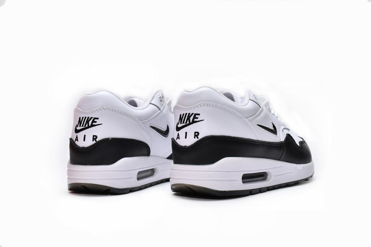 Coco Shoes Nike Air Max 1 Jewel White Black (2017) 918354-100 - Cocoshoesvip.net